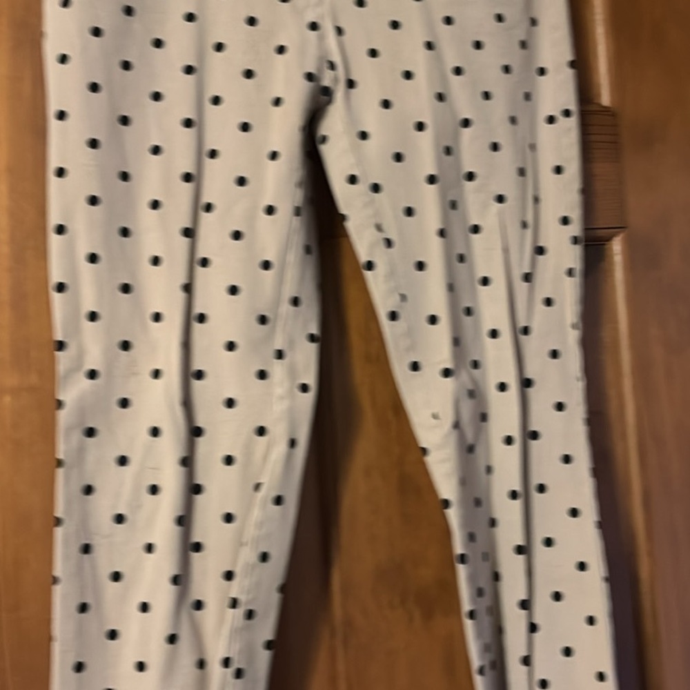 New York & Company  Polka Dot ankle pants